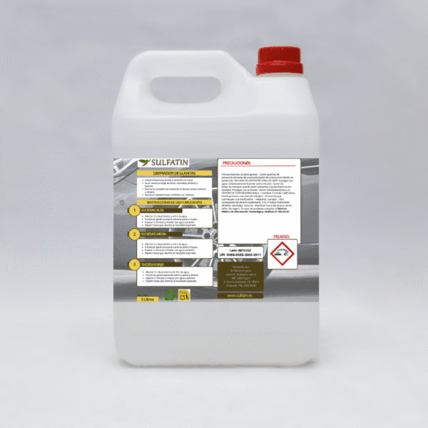 LIMPIADOR DE LLANTAS DE 5L